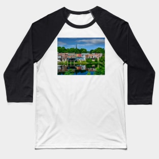 Downtown Augusta, Maine Baseball T-Shirt